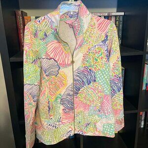Lilly Pulitzer Zip Up Jacket